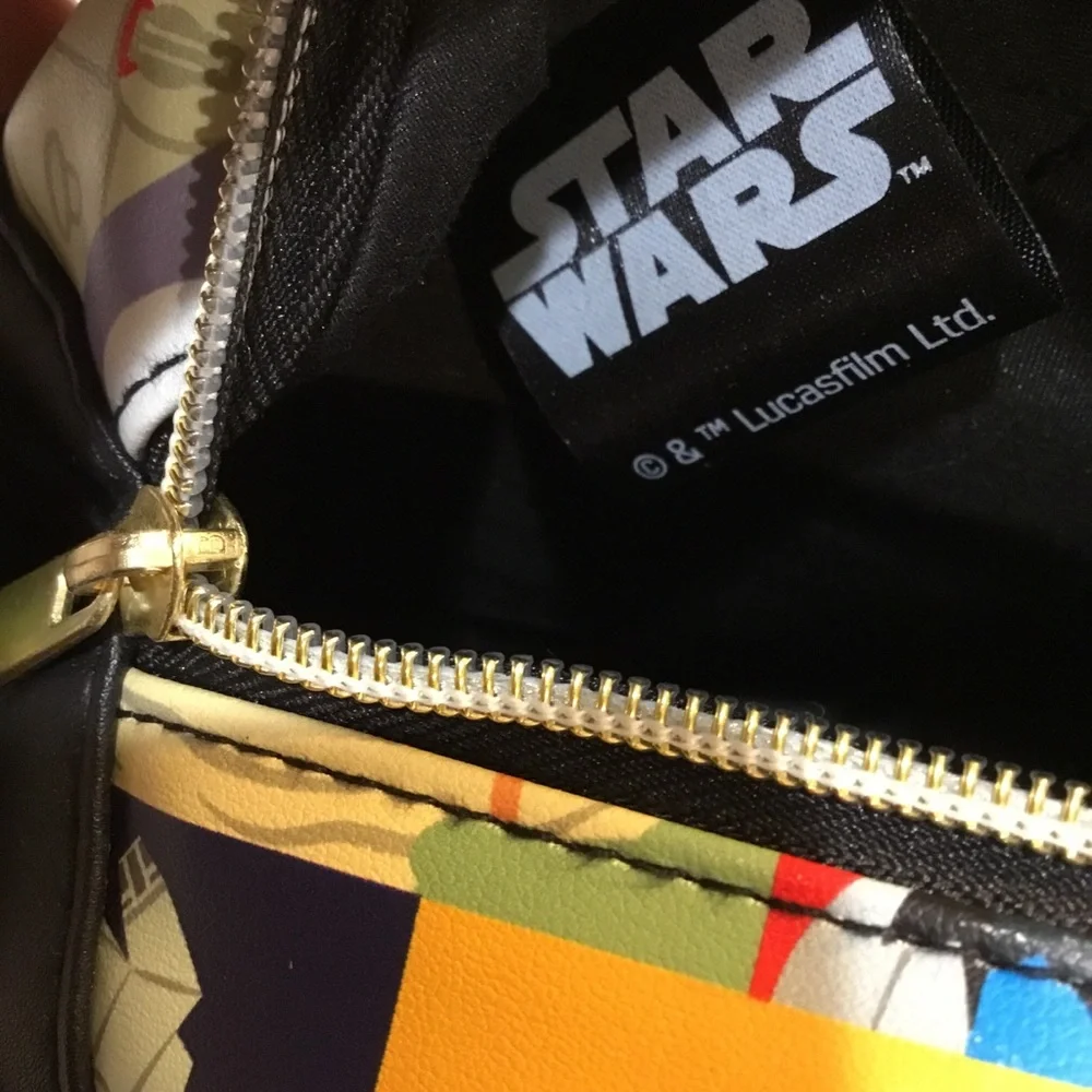 Star Wars Kids' Multicolor Character Patchwork Mini Backpack